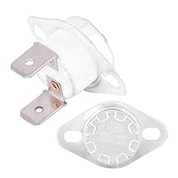 Fafeicy KSD302 175℃ Thermostat, Temperaturregelung, AC250V 16A Thermoschalter, Normalerweise geschlossen (175℃)
