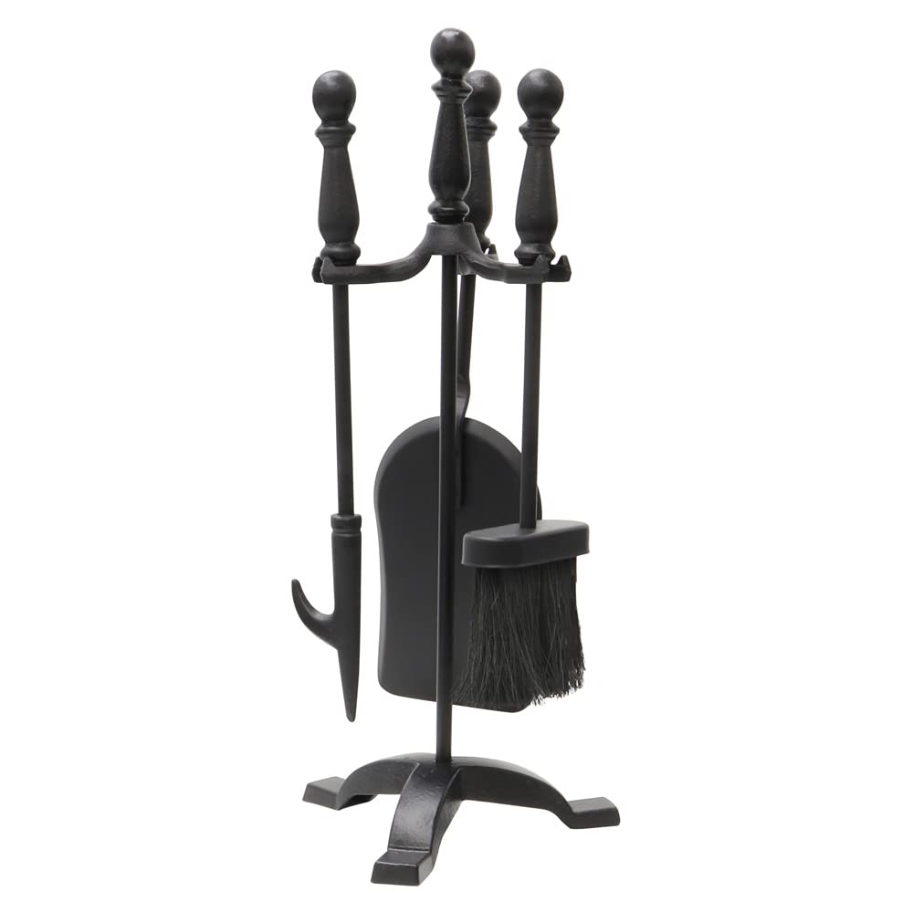 JVL Colchester Contemporary Fireside Companion Set