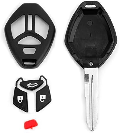 WKIOERAD Key Fob Shell Case Replacement For 3 Button Mitsubishi,Key Fob Cover With Screwdriver,Compatible For Mitsubishi Eclipse Endeavor Galant Lancer Outlander Key Fob (3Button-1Pcs) In | Whizz - Foto 10