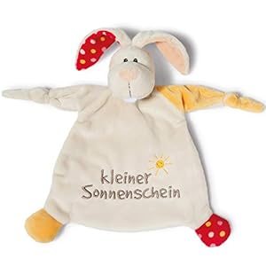 NICI Kleiner Sonnenschein Hase Schmusetuch 25x25 cm