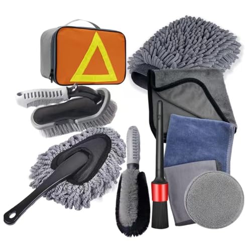 Brosse nettoyage voiture lot 10 pièces pour éliminer la poussière des grilles Peugeot - 2