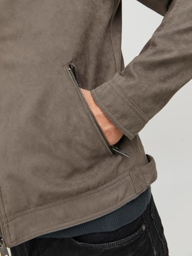 Image of JACK & JONES Male Faux Suede Jacket Faux Suede Jacket
