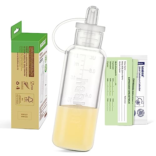 Image of haakaa Colostrum Collector Syringes for Breastmilk Syringe for Liquid, Collect Store & Feed Colostrum for Newborn Babies, Upgraded Capacity, Reusable & Leakproof, Ready-to-Use Pack (20ml/1pk)