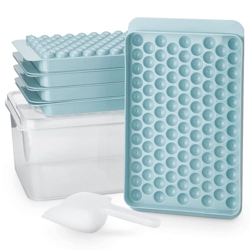 Mini bandeja para hielo en bolas redondas 4 piezas miniatura 1