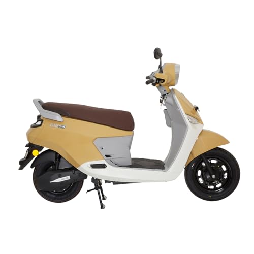 Image of C12i Max 3.0 Electric Scooter | 123 km Range | Charging Time 6-6.30 hrs | Removable Lithium-ion Battery with 5 Years / 75,000 km Warranty | Colour: Glossy Beige (Ex-showroom)