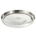 Elegance 72577 Round Tray Serveware Accessories, 16", Silver