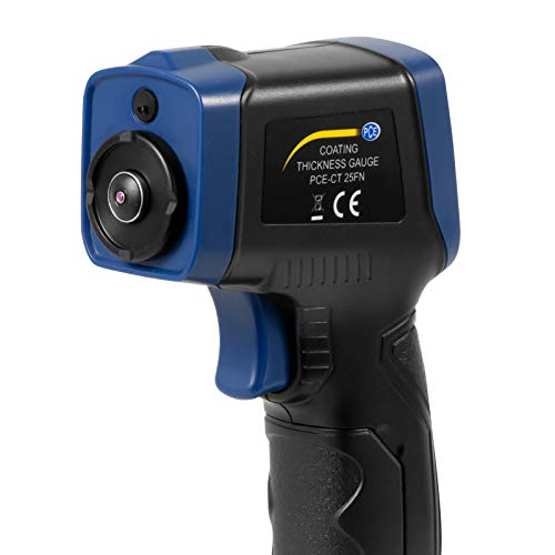 Lato view del misuratore di spessore del rivestimento PCE-CT 25FN che mostra il sensore