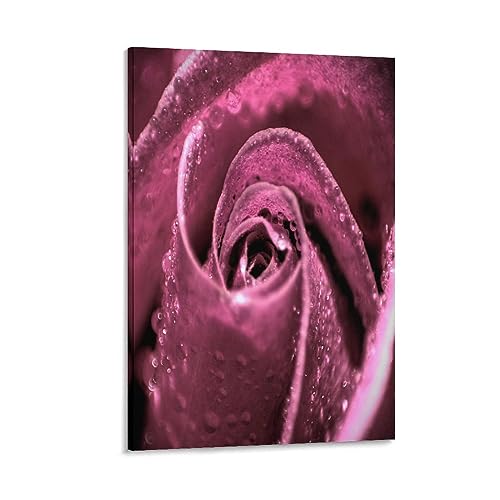 Peintures sur toile rose et portrait poétique pour exprimer votre style de vie unique
