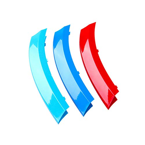 Pegatinas decorativas para rejilla delantera de coche, 3 colores