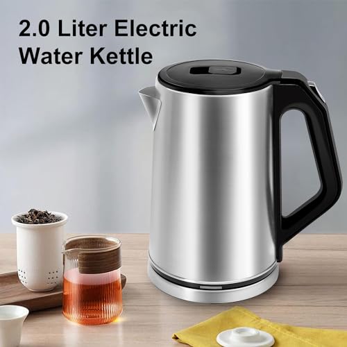 Tetera eléctrica de acero inoxidable 2 L WOOLALA miniatura 2