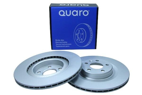 2x QUARO Disco de freno Trasero Ø320mm Altura: 43mm Espesor: 20mm Corona de Agujeros - Ø: 108mm ventilado QD0362