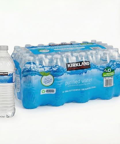 Image of Purified Water, 16.9 Ounce Bottles, 40 Count Bulk Pack