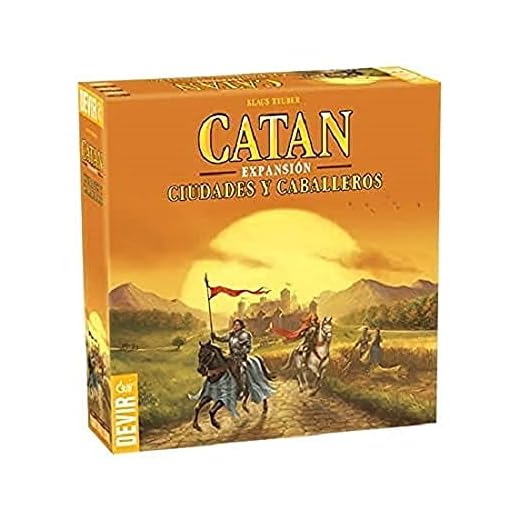 Devir - Expansión Catan: Ciudades y Caballeros, juego de mesa (BGCIUDADES)