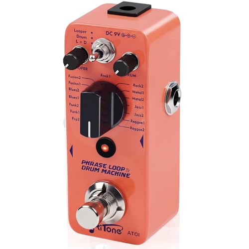 AITONE Looper Drum Machine Guitar Pedal AT-01