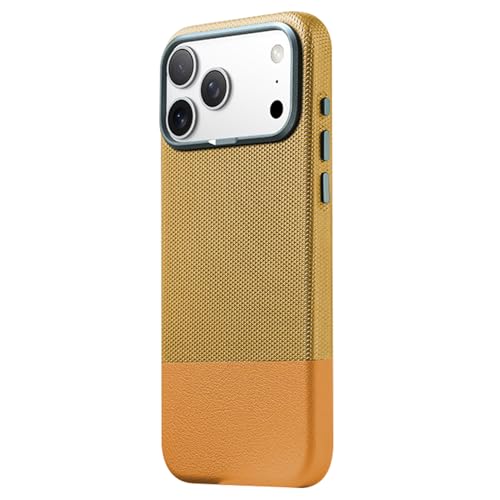 Coque magnétique fine iPhone 17 Pro étui antichoc charge sans fil orange