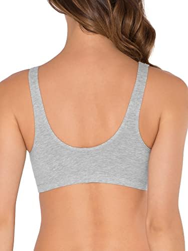 Fruit of the Loom Women's Multi-Pack Front Closure Cotton Bra