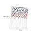 POPETPOP 2-Pack Basketball Net Kit Replacement Nets for Hoops Woven Nylon Netting for Basketball Shot Training