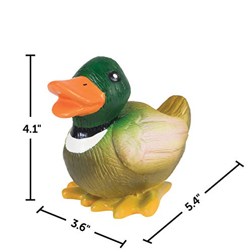 Petsafe Busy Buddy Latex Squeeze Meeze Raccoon, Fun Squeeze Dog Toy With Squeaker - Duck #TOP1
