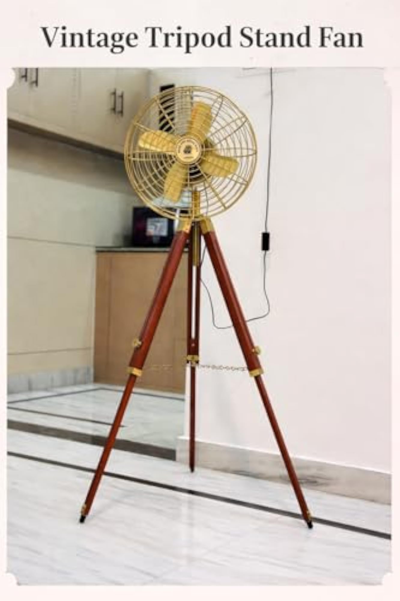 Vintage Tripod Stand Fan