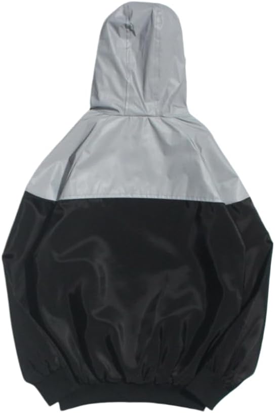 Mens Reflective Jacket Coat Hight Visibility Cycling Jacket