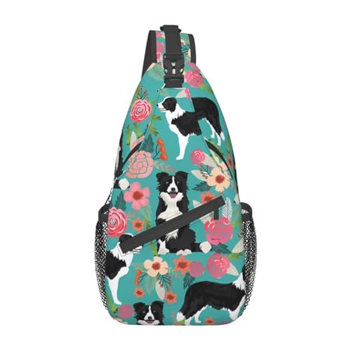 Sac à bandoulière Border Collie pour vos balades et loisirs