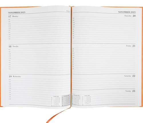 Top Sale 2025-26 A5 Week To View Academic/Mid-year Diary - Red - Image 7
