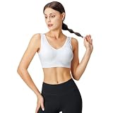 [Rovidorx] ナイトブラ ブラジャー ノンワイヤー ブラ 大きいサイズ ノンワイヤーブラジャー シームレスブラ 盛りブラ 脇高ブラ 美乳ブラ スポーツブラ バストアップ 谷間メイク 垂れない 昼夜兼用 24時間活躍 5320-wh-S