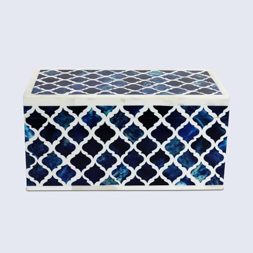 Boîte décorative pour bijoux faits à la main, cadeau souvenir idéal en bois classique
