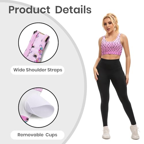Image of Yoga top Women's Cheerleading Uniform Gym Outfit Running Crop Tops Yoga Shirts Casual Tank Top