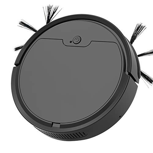 Robotic Vacuum Cleaner, Thin Automatic Household Intelligent Sweeping Robot 1800Pa Strong Suction Quiet Mopping USB Charging APP Connection Pet Hair Cleans Hard Floors to Medium-Pile Carpets Vacuuming Robotic Vacuum Cleaner, Thin Automatic Household Intelligent Sweeping Robot 1800Pa Strong Suction Quiet Mopping USB Charging APP Connection Pet Hair Cleans Hard Floors to Medium-Pile Carpets Vacuuming