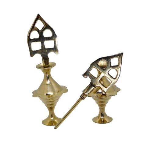Islamic Brass Surmadani Antique Bottle Hand Pot Women Accessories Eyeliner Kajal Holder Case Vintage Crafted Wedding Party Golden