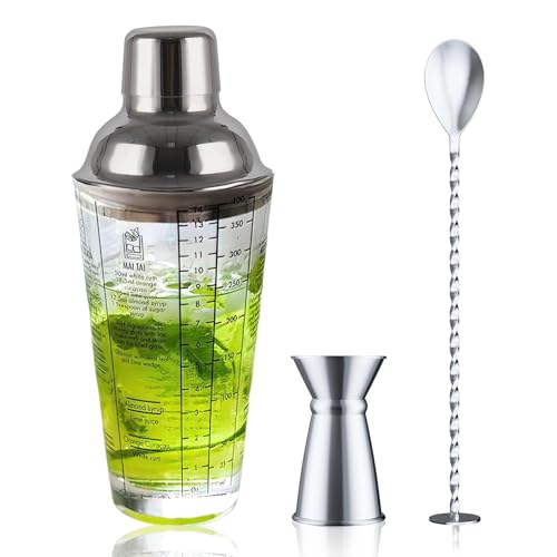 Syzplnwy ZZ-12312 Cocktailshaker Glas Set