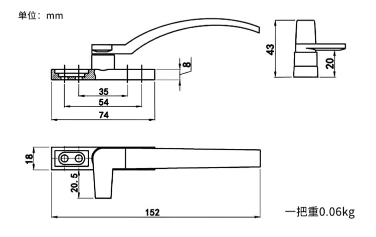 Reparatur von Fenstergriffen aus Aluminiumlegierung