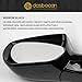Dasbecan Left Driver Side Door Mirror Compatible with 2013-2018 Hyundai Santa Fe Sport Heated Turn Signal Light Power Glass Manual Folding Without Blind Spot Detection #876104Z005 HY1320201 6 Pins