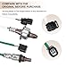 Oxygen O2 Sensor Upstream Downstream Fits for Acura ILX TLX 2015-2020 2.4L L4, for Honda Accord 2013-2017 2.4L L4 - O2 Sensors Replace 234-9131 234-4574 Set of 2