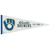 MLB Milwaukee Brewers WCR33494010 Carded Classic Pennant, 12