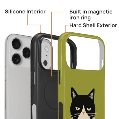 Coque iPhone 16 Plus antichoc compatible MagSafe couverture complète double couche mate - 2