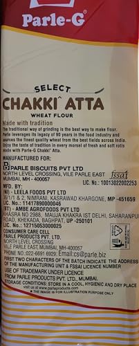 Image of PARLE-G SELECT Chakki M.P Atta, 5KG (Sharbati Wheat Atta)