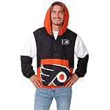FOCO Philadelphia Flyers NHL Mens Warm-Up Windbreaker - XL