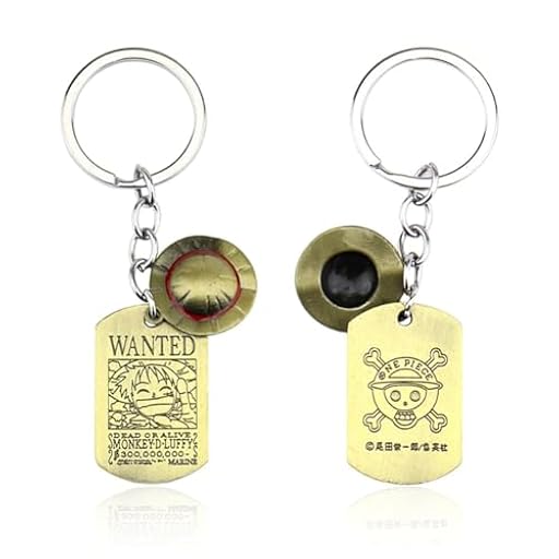 HAOYUNLAI One Piece Llavero de Sombrero de Paja, Accesorios de Llavero Decoración Ideal Regalos para Hombre y Mujer | Ya disponible en tu tienda friki favorita! En mundofriki.es!