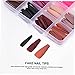 Beatifufu 240pieces Frosted Ballet Fake Nails Manicure Tips for Diy Nail Art Versatile Designs for Weddings Parties and Everyday Use Suitable for All Finger