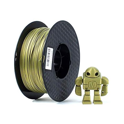 3D-skrivare metall-PLA-filament 1,75 mm metall brons -1 kg (2,2 lbs) spole PLA lämplig för alla 3D-tryckmaterial (metallbrons)