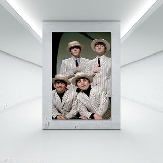 EVMILA Poster des Beatles sur toile – Impression d’art moderne pour chambre à coucher – 40 x 60 cm - Les Beatles, Paul McCartney, John Lennon, RIngo Starr, George Harrison EVMILA Poster des Beatles sur toile - Impression d'art moderne pour chambre à coucher - 40 x 60 cm – Image 7