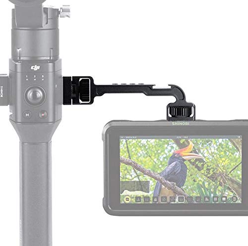 Monitor Montieren Halterung für DJI Ronin SC/Ronin S, Drehbarer magischer Arm mit 1/4 Gewinde für Mikrofon Licht Mount