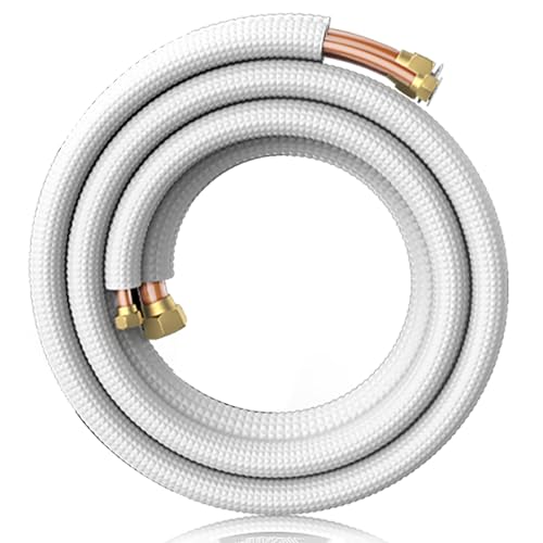 Juego de líneas de cobre aisladas para sistemas de aire acondicionado, longitudes personalizables para instalación mini split
