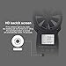 BTMETER BT-100APP Anemometer w/Wireless Bluetooth, Digital Handheld Wind Speed Meter for Wind Chill, Air Velocity, Temperature, Vane Anemometer Gauge