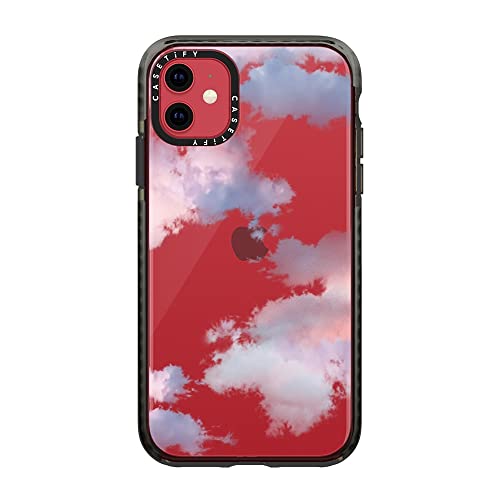 Casetify Impact Case For Iphone 11 - Clouds - Clear Black #TOP7