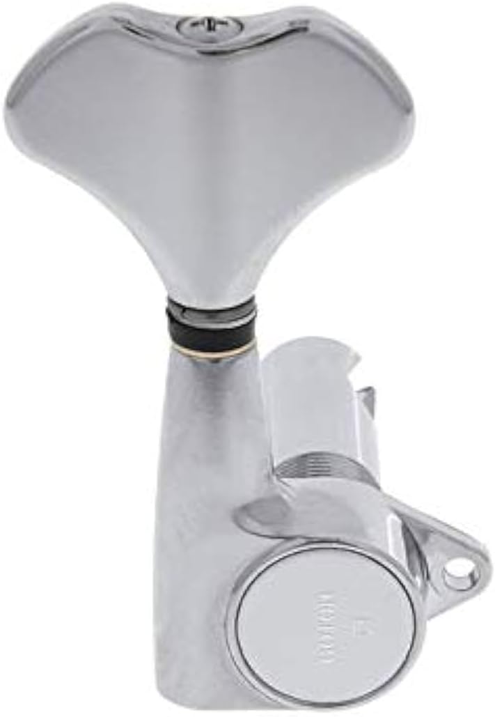 GB707 Chrome Bass Machine Heads Set of 4 Inline