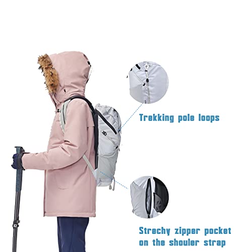 Kailas 22L Lightweight Hiking Backpack Ultralight Water Resistant Outdoor Sports Small Travel Camping Daypack For Women Men (Sliver) #TOP6