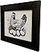 Hidden Gun Safe Farmhouse Chicken And Eggs Decoration - Concealed Gun Cabinet by Bellewood Designs